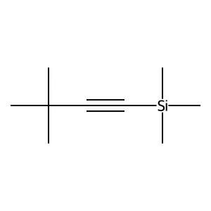 3,3-Dimethyl-1-trimethylsilyl-1-butyne structure