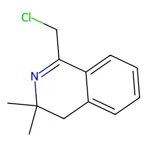 1-(Chloromethyl)-3,3-dimethyl-3,4-dihydroisoquinoline structure