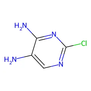 2-氯嘧啶-4,5-二胺 structure
