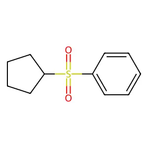 (Cyclopentanesulfonyl)benzene structure