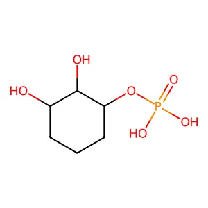 1,2,3-环己三醇-1-磷酸酯 structure