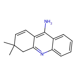 9-Acridinamine, 3,4-dihydro-3,3-dimethyl- structure