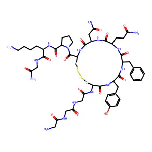 三甘氨酰赖氨酸加压素 structure
