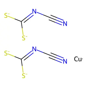 Copper;bis(cyanoiminomethanedithiolate) structure
