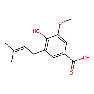 Proglobeflowery acid structure