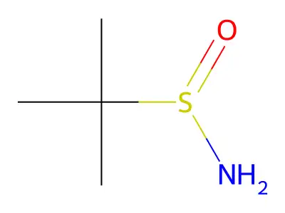 叔丁基亚磺酰胺 structure