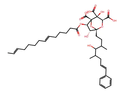 Zaragozic acid structure