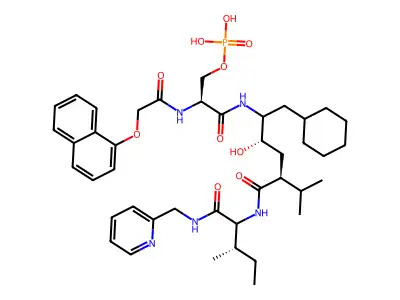 Noa-Ser(OPO3K2)-CVA-Ile-Amp structure