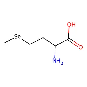 硒甲硫氨酸 structure