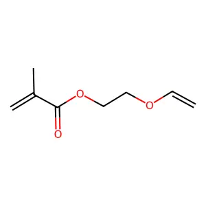 Vinyloxyethyl methacrylate structure
