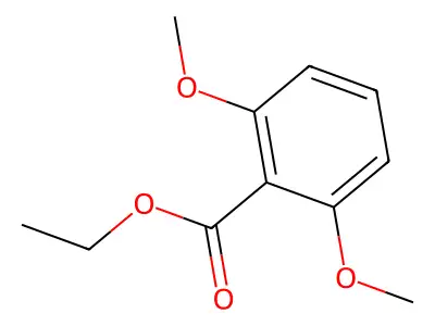 Ethyl 2,6-dimethoxybenzoate structure