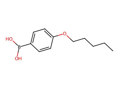 4-Pentyloxyphenylboronic Acid (contains varying amounts of Anhydride) structure