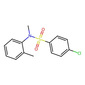 4-chloro-N-methyl-N-(2-methylphenyl)benzenesulfonamide structure