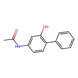 N-(2-羟基-[1,1'-联苯]-4-基)乙酰胺 structure