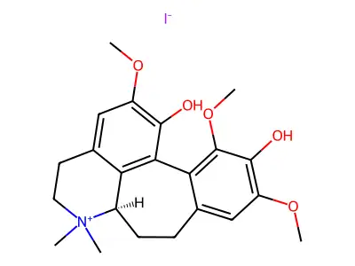 Multifluoramine methiodide structure