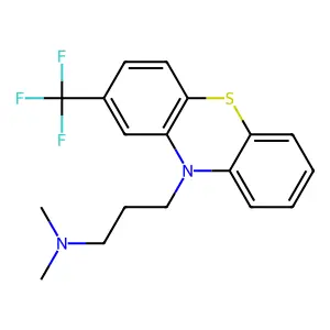 Triflupromazine structure