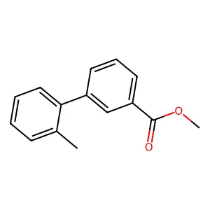 Methyl 2'-methyl[1,1'-biphenyl]-3-carboxylate structure