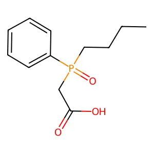 2-(Butyl(phenyl)phosphoryl)acetic acid structure