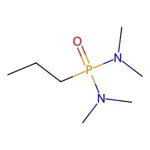 N,N,N',N'-Tetramethyl-P-propylphosphonic diamide structure