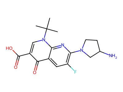 piperazinyl)-4-oxo structure