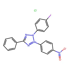 Iodonitrotetrazolium violet structure