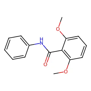 2,6-dimethoxy-N-phenylbenzamide structure
