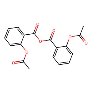 乙酰水杨酸酐 structure