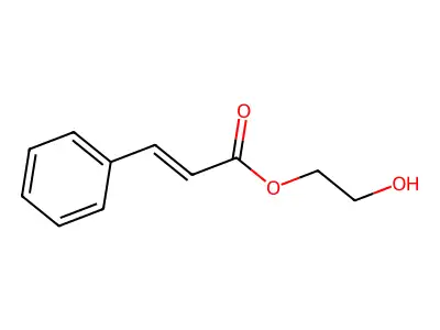 2-Hydroxyethyl cinnamate structure