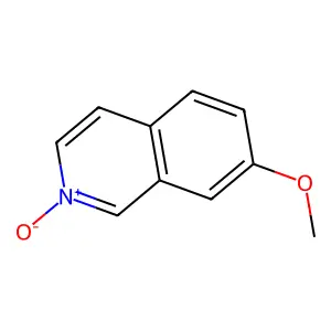 7-Methoxyisoquinoline 2-oxide structure