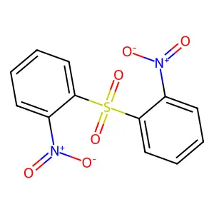 Bis(2-nitrophenyl)sulfone structure
