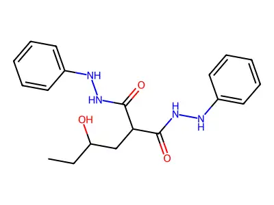 2-(2-hydroxybutyl)-N'~1~,N'~3~-diphenylmalonohydrazide structure