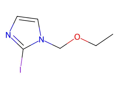 1-Ethoxymethyl-2-iodoimidazole structure