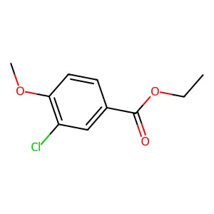 Ethyl 3-chloro-4-methoxybenzoate structure