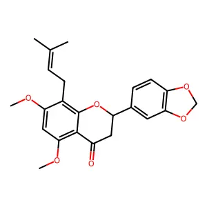 Pongapinone B structure