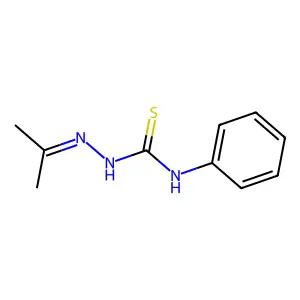 2-(1-Methylethylidene)-N-phenylhydrazinecarbothioamide structure