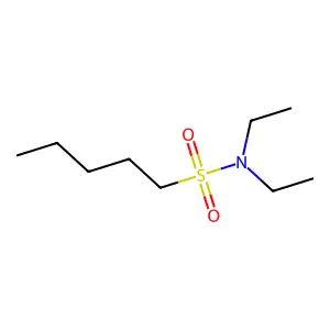 N,N-二乙基戊烷-1-磺酰胺 structure