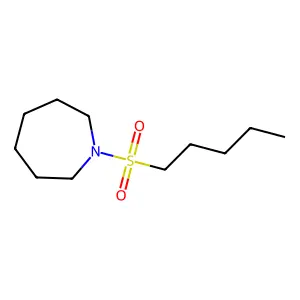 1-Pentylsulfonylazepane structure