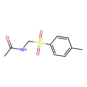 N-(Toluene-4-sulfonylmethyl)-acetamide structure