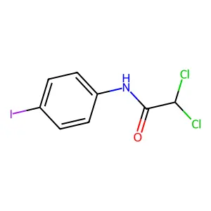 Acetanilide, 2,2-dichloro-4'-iodo- structure
