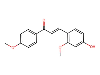 Glypallichalcone structure