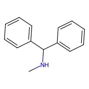 N-(Diphenylmethyl)methylamine structure