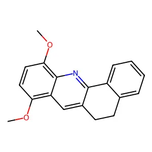 8,11-Dimethoxy-5,6-dihydrobenzo[c]acridine structure