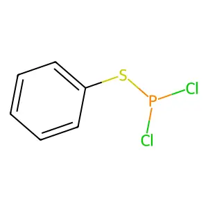 二氯硫代亚膦酸苯酯 structure