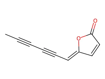 2(5H)-Furanone,4-hexadiynylidene)- structure