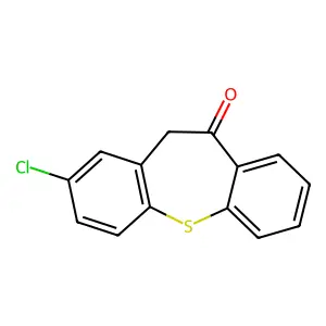 2-Chlorodibenzo(b,f)thiepin-10(11H)-one structure