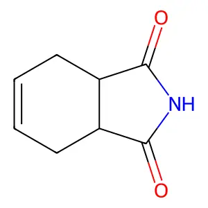 cis-1,2,3,6-Tetrahydrophthalimide structure