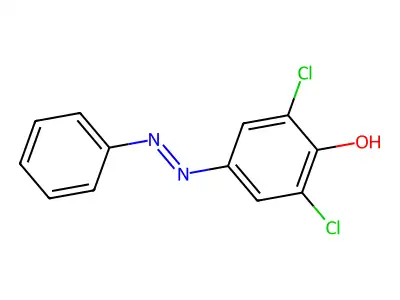 4-(Phenylazo)-2,6-dichlorophenol structure