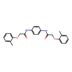 2-(2-methylphenoxy)-N-[4-[[2-(2-methylphenoxy)acetyl]amino]phenyl]acetamide structure
