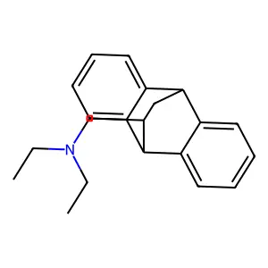 N,N-Diethyl-9,10-dihydro-9,10-ethanoanthracene-11-methanamine structure