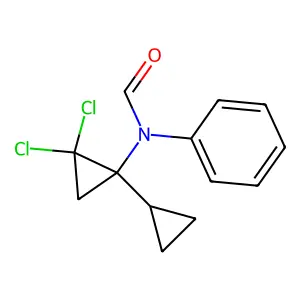 Formamide, N-(2,2-dichloro-1-cyclopropylcyclopropyl)-N-phenyl- structure